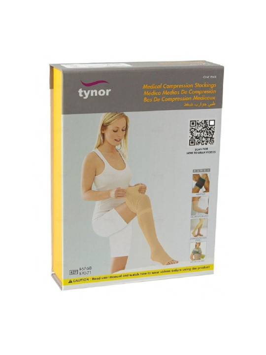 TYNOR chaussette   de contention classe 2 REF.I67 "XL"