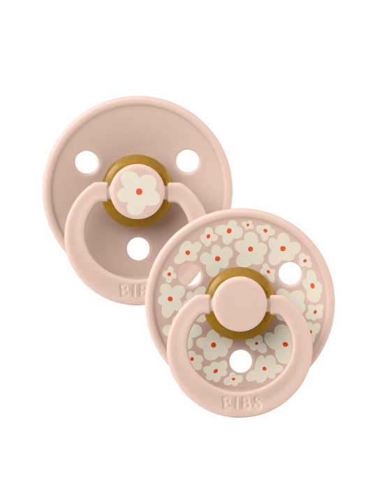 BIBS NATURAL RUBBER Lot de 2 Taille 1 (0+ mois)