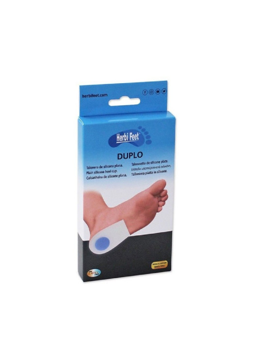 HERBI FEET Talonnette en silicone plate Duplo REF.6073.2A  T M