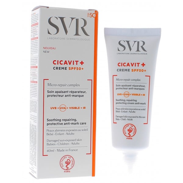 SVR cicavit+ creme spf50+ 40 ml