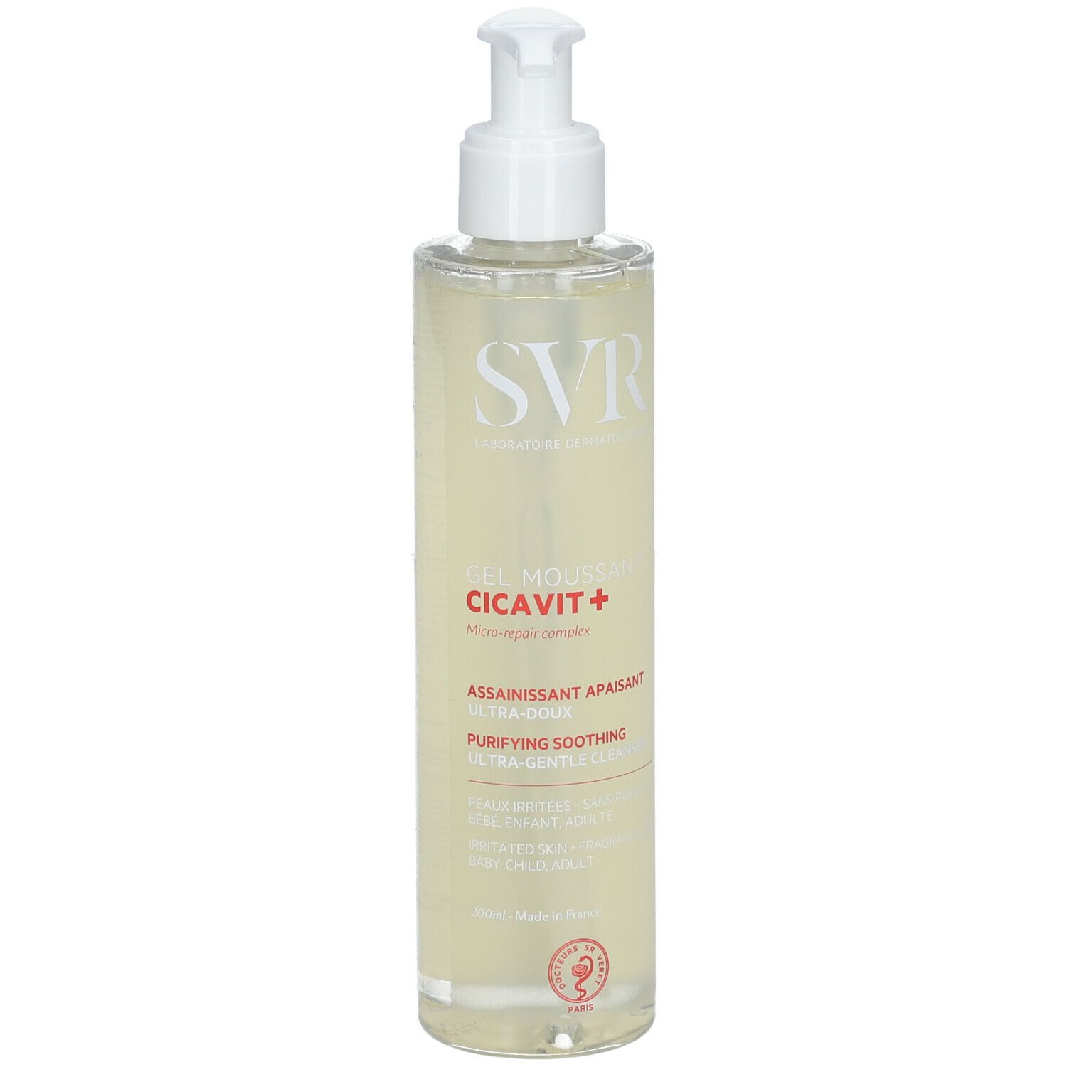 SVR CICAVIT+ GEL MOUSSANT 200ML