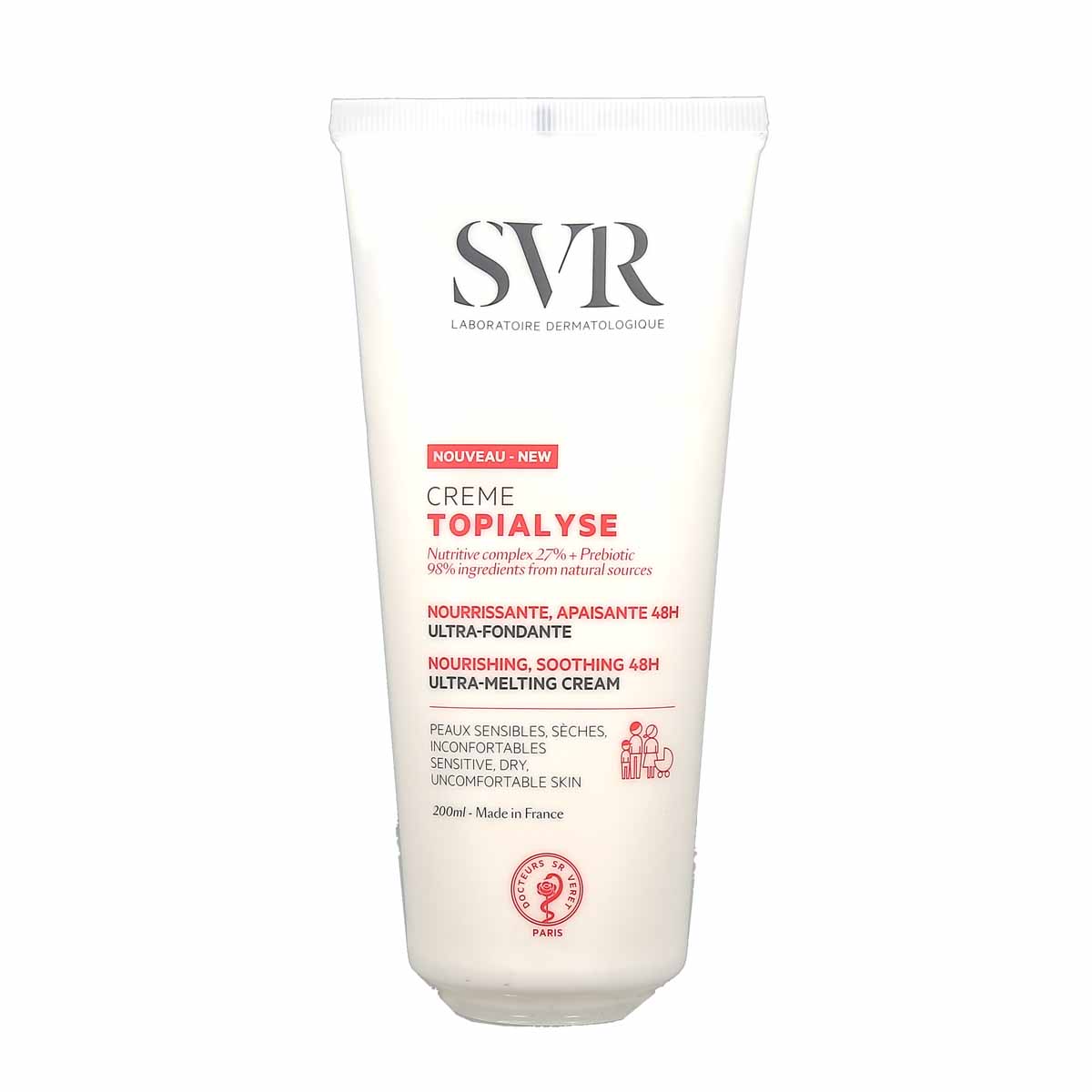 SVR topialyse creme emolient 200ml