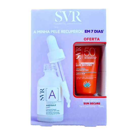 SVR COFFRET [A] AMPOULE LIFT 30ML+SUN SECURE BLUR SPF50+ 15ML (OFFERT)