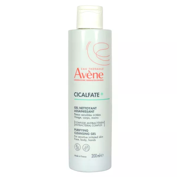 AVENE cicalfate+ gel nettoyant assainissant 200ml