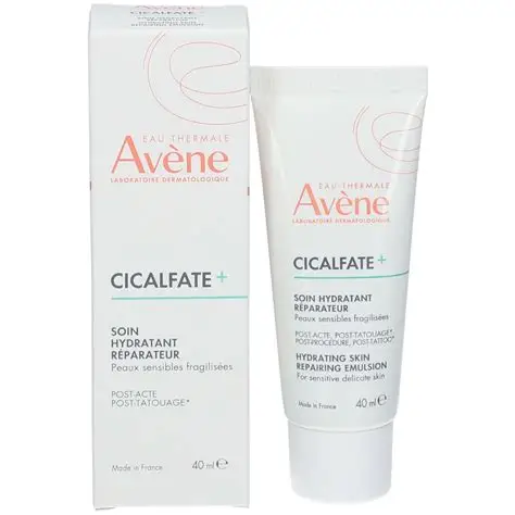 AVENE CICALFATE+ SOIN HYDRATANT REPARATEUR POST ACTE POST TATOUAGE 40ML
