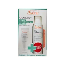 AVENE PACK SOS CICALFATE+ CREME REPARATRICE 40ML+EAU THERMALE 50ML(OFFERT)