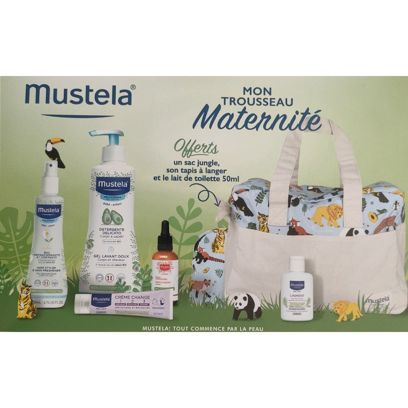 MUSTELA SAC MATERNITE JUNGLE