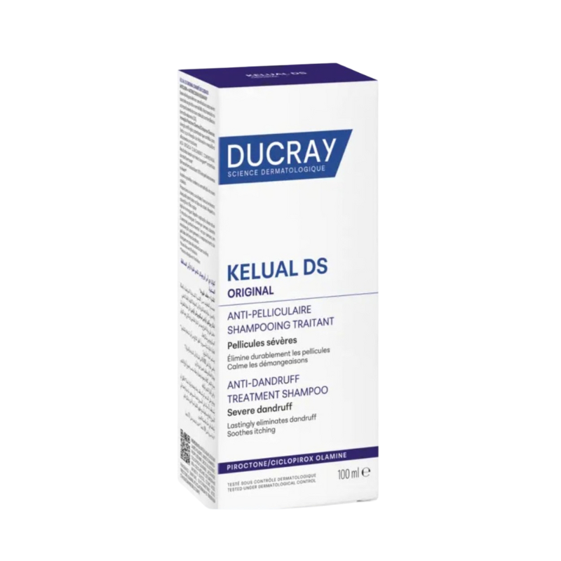 DUCRAY KELUAL DS SHAMPOOING TRAITANT ANTI PELLICULAIRE 100ML