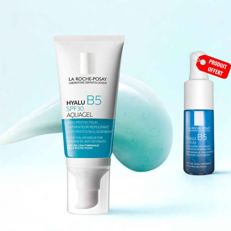 LA ROCHE POSAY HYALU B5 SPF30 AQUAGEL 50ML+HYALU B5 SERUM 10ML (OFFERT)