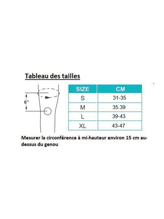 TYNOR ATTELLE GENOU AMOVIBLE LONG D11.D28 XL 55CM